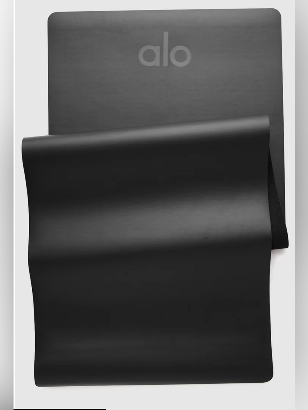 ALO Yoga Black Non-Slip Yoga Mat